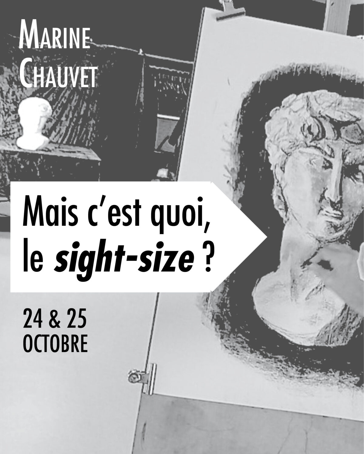 STAGE DE DESSIN D'OBSERVATION - METHODE ELEMENTAIRE DU SIGHT-SIZE – Image 2
