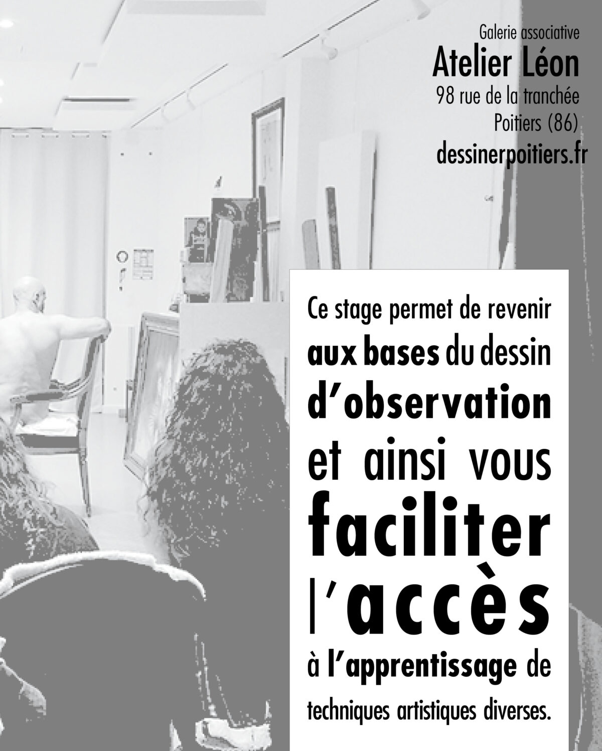 STAGE DE DESSIN D'OBSERVATION - METHODE ELEMENTAIRE DU SIGHT-SIZE – Image 7